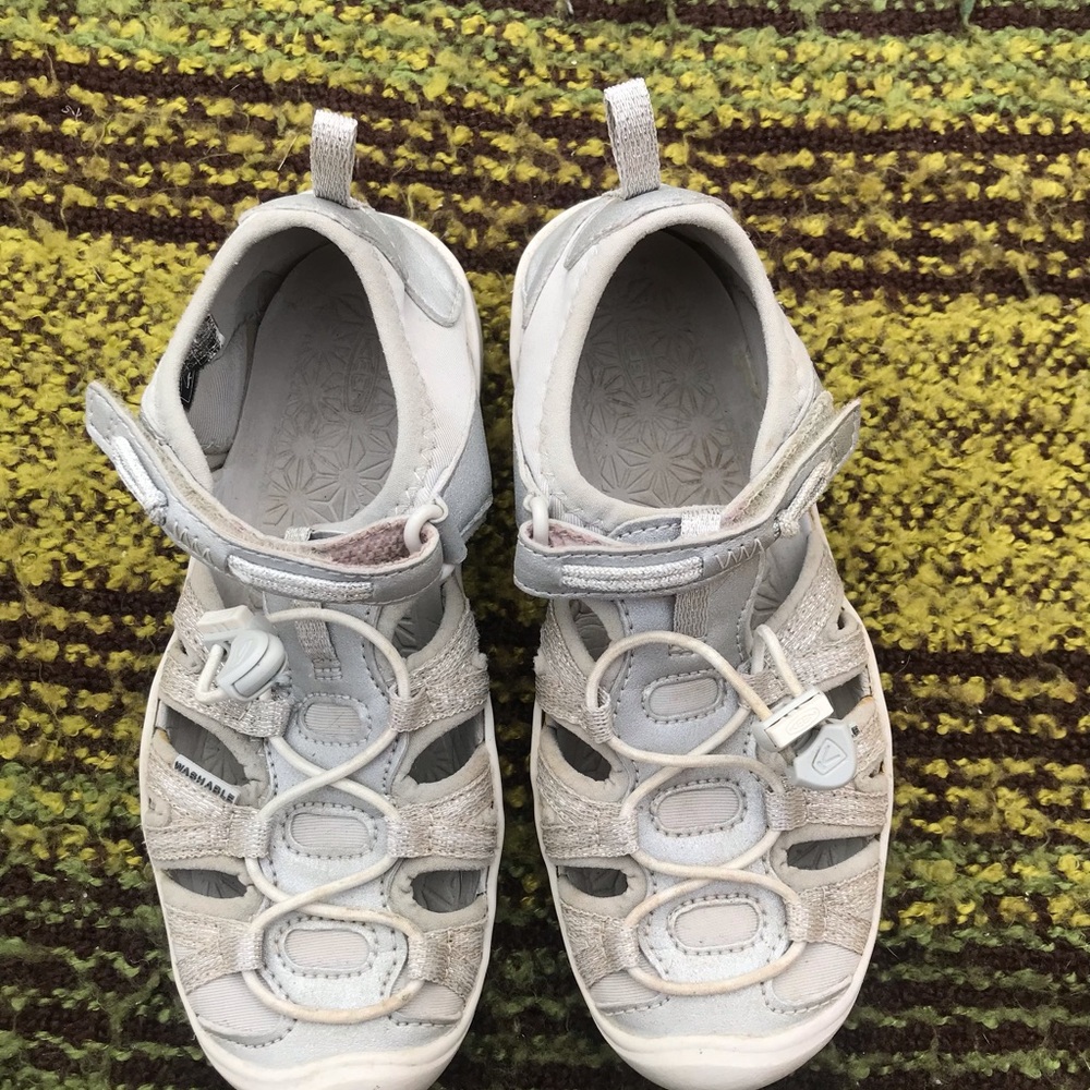Keen Silver Athletic Sandals for Outdoor Adventures